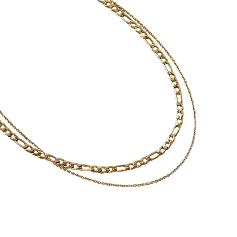 Classic Double Chain Necklace
