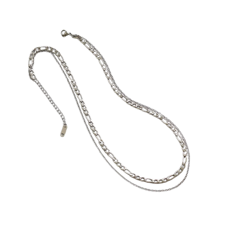 Classic Double Chain Necklace