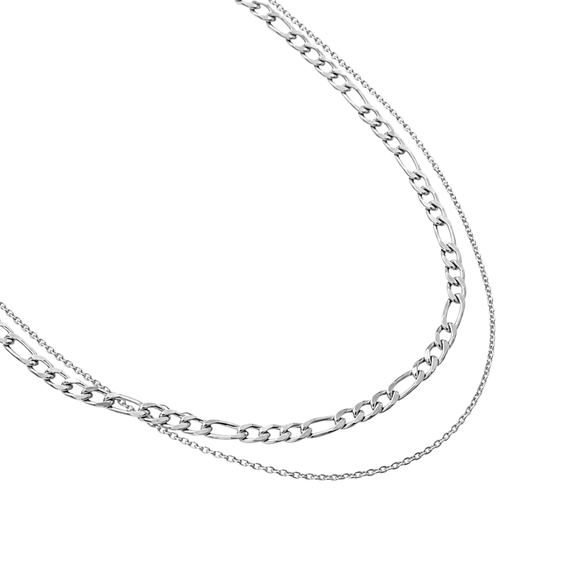 Classic Double Chain Necklace