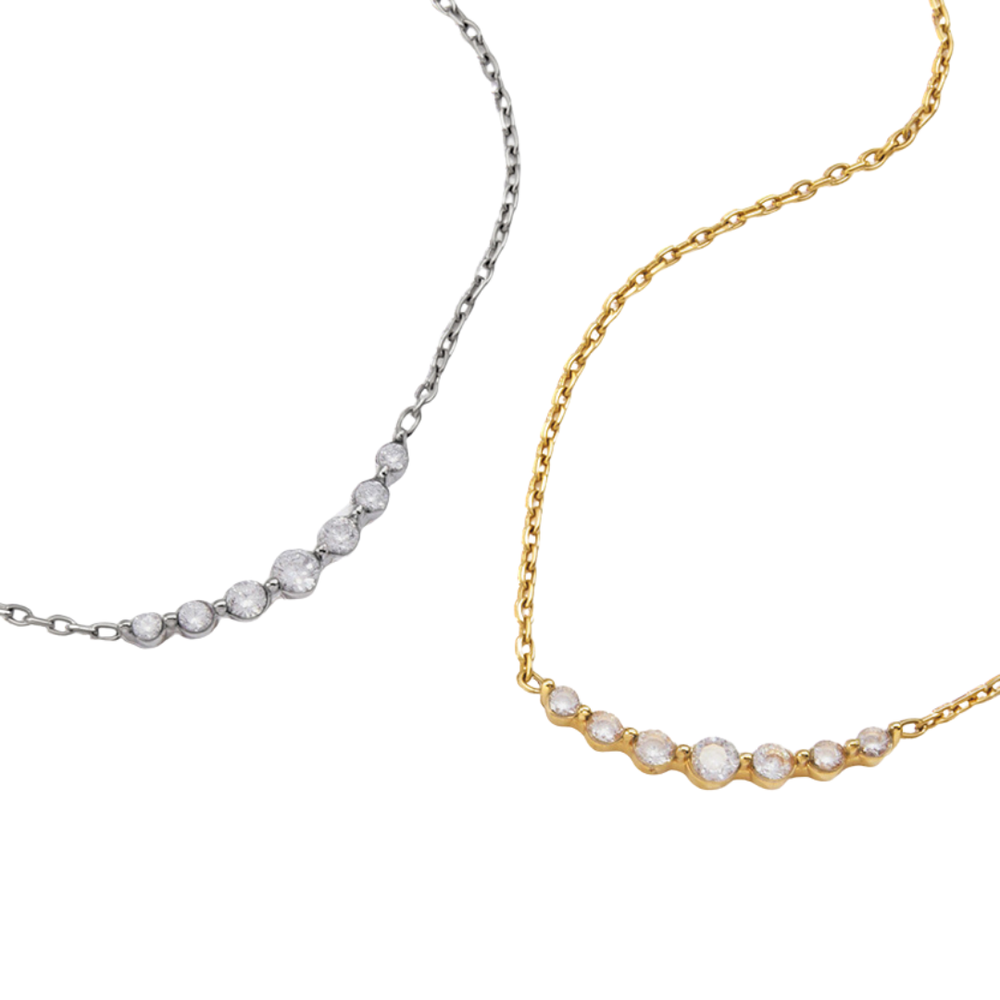 アクセサリー PICOLLET DIAMOND SMILE Diamond Smile Necklace