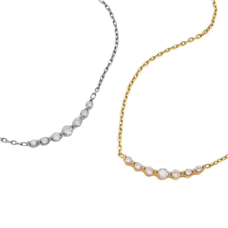 Diamond Smile Necklace