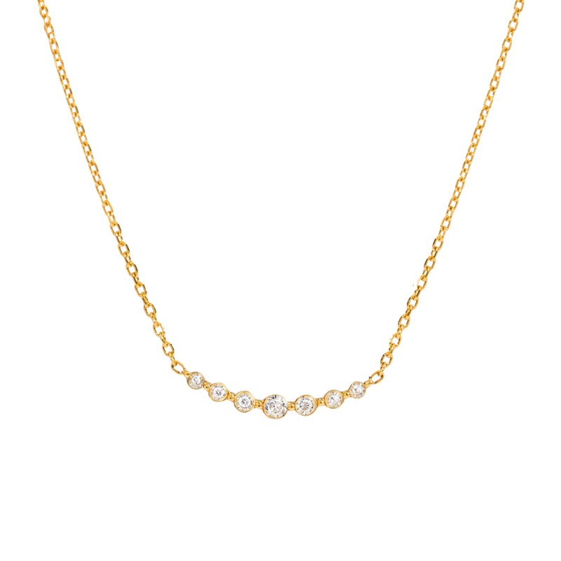 Diamond Smile Necklace