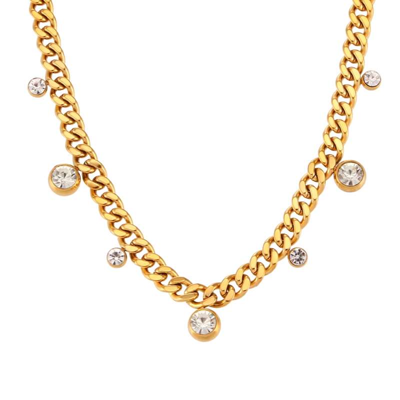 Diamond Charm Necklace