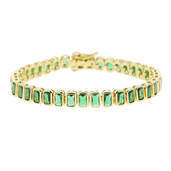 Emerald Tennis Bracelet
