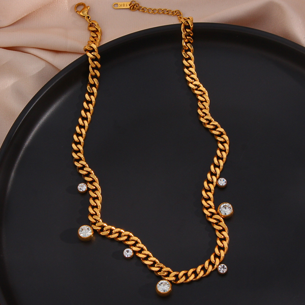Diamond Charm Necklace