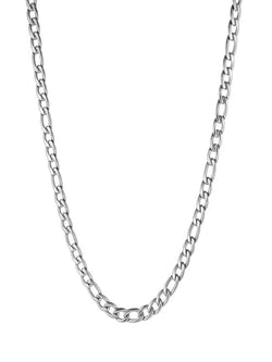 Silver Figaro Chain (Multiple Sizes)