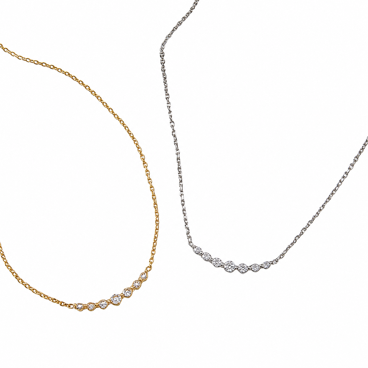 Diamond Smile Necklace
