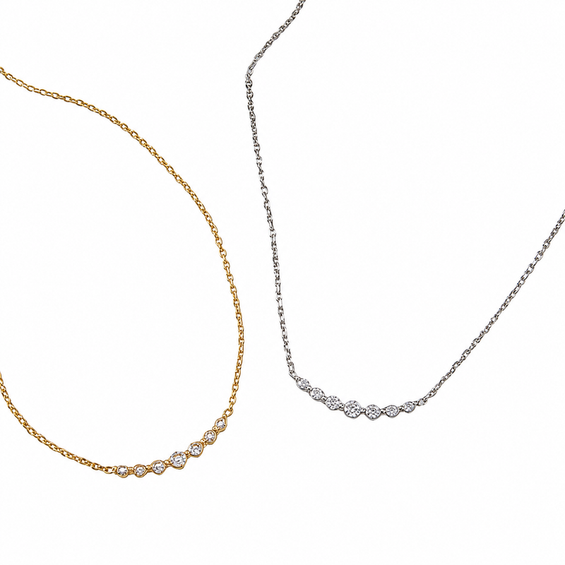 Diamond Smile Necklace