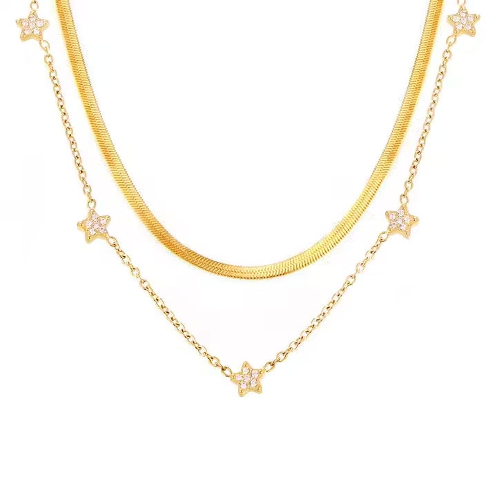 Starry eyed necklace