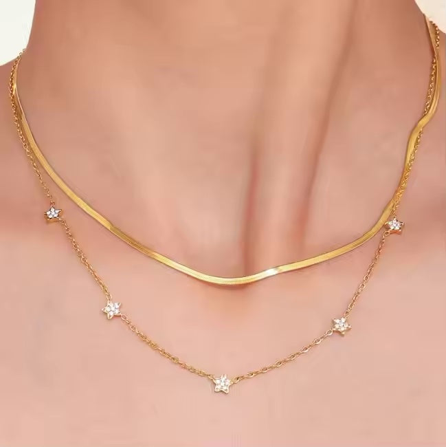 Starry eyed necklace