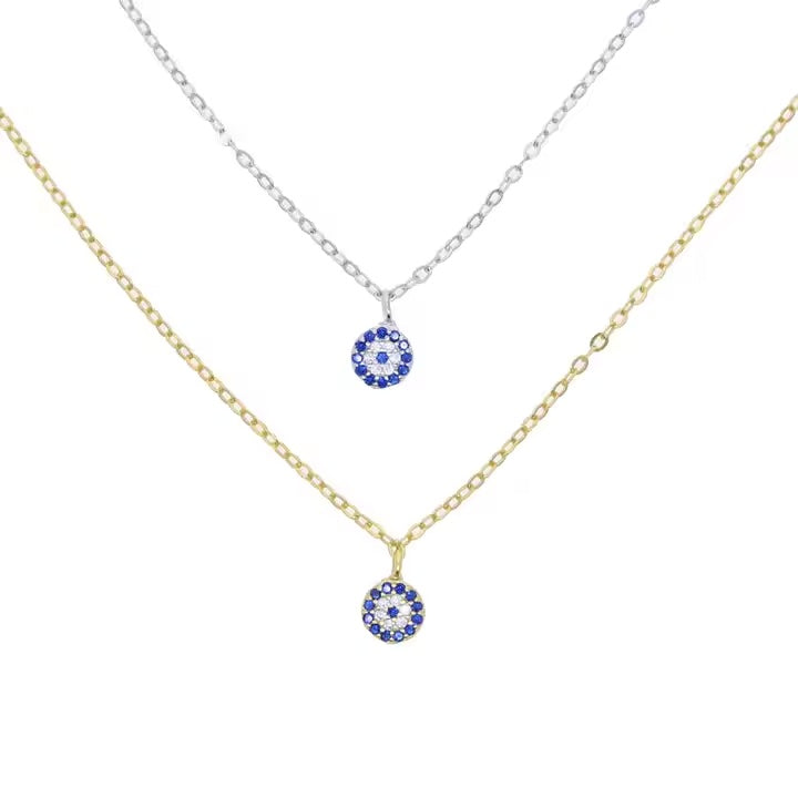 Dainty Evil Eye Necklace