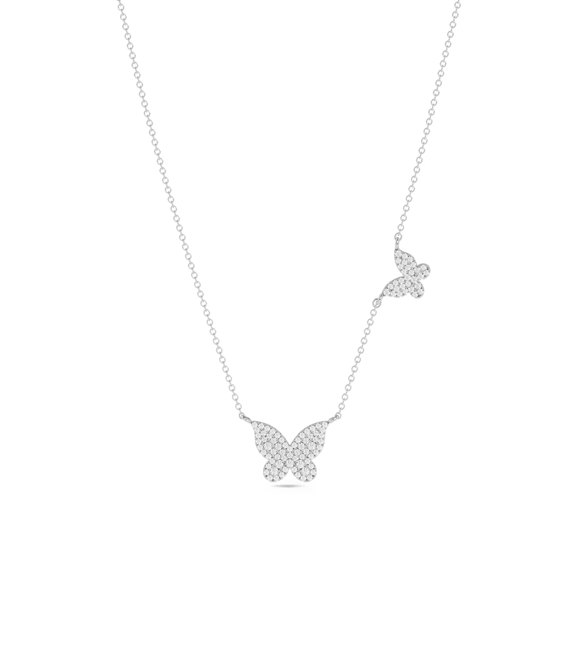 Double Butterfly Necklace