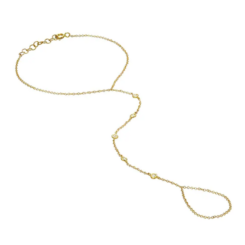 Gold Hand Chain