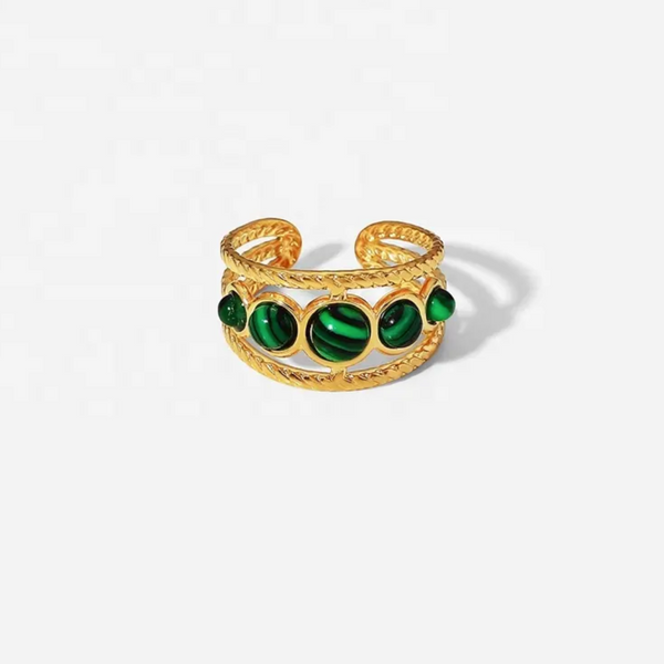 Emerald Green Ring