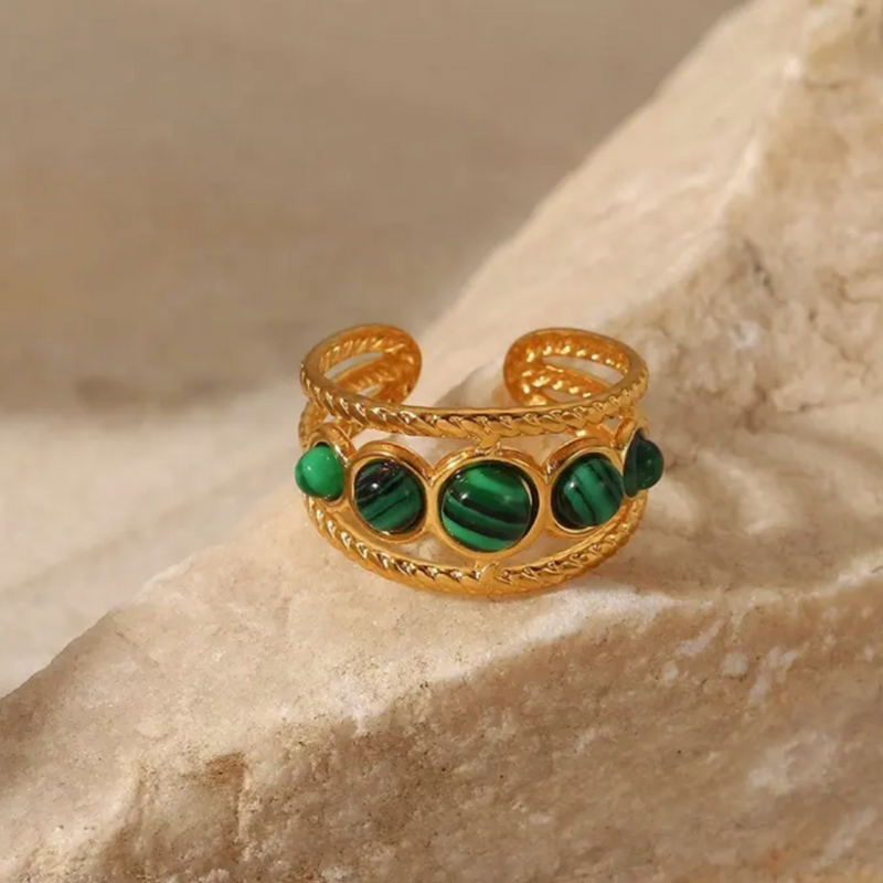 Emerald Green Ring