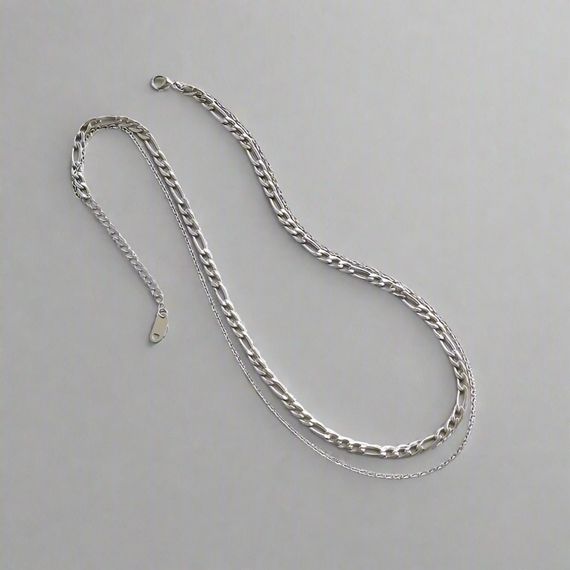 Classic Double Chain Necklace