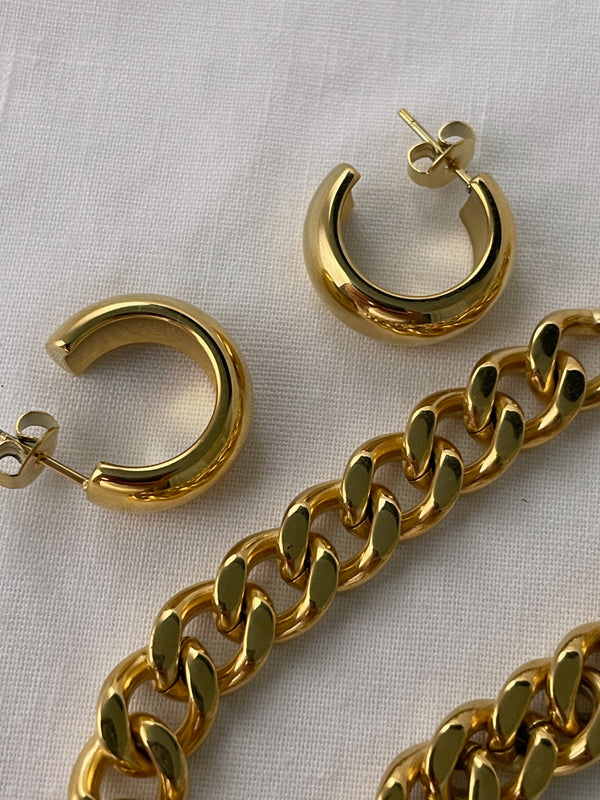 Stella Hoop Earrings