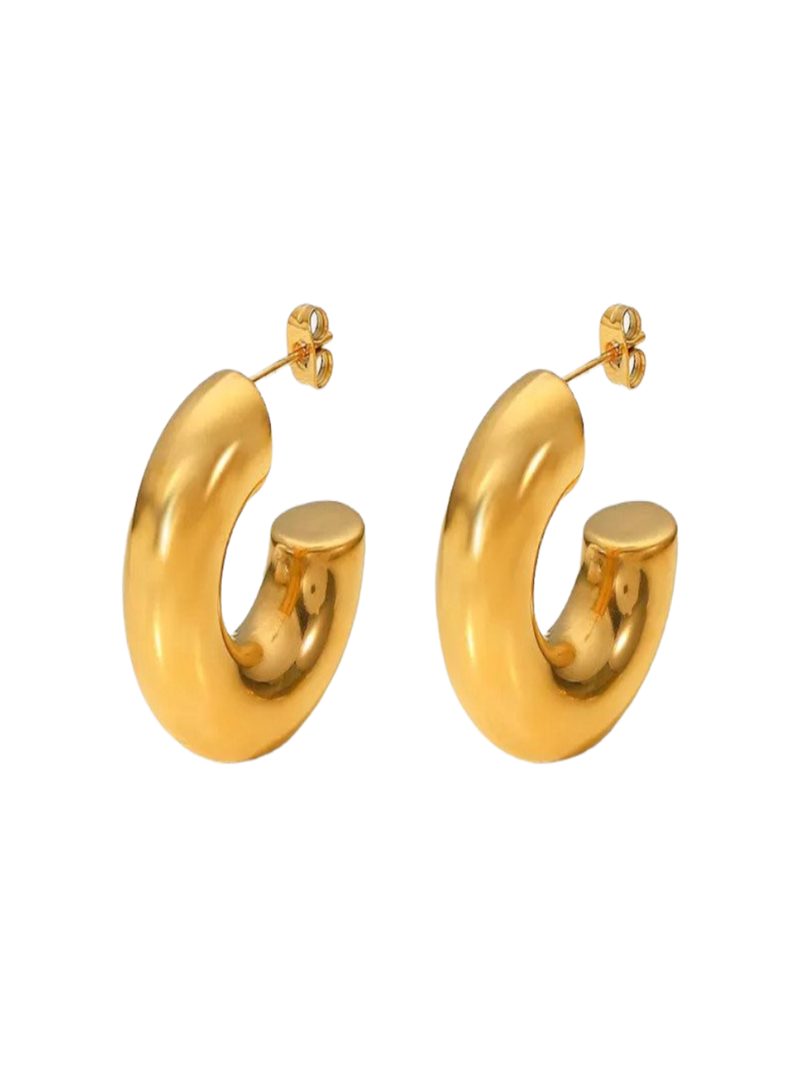 Stella Hoop Earrings