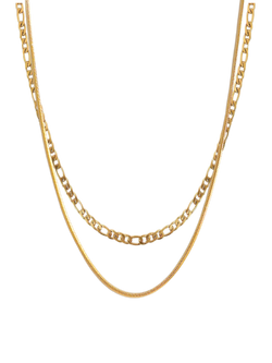 Classic Double Chain Necklace