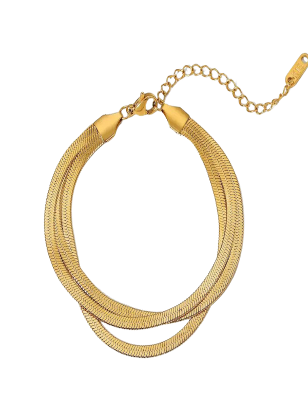 Triple Herringbone Bracelet
